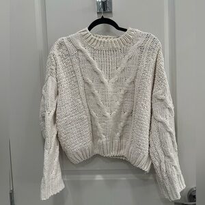 J.O.A. Cable Knit Sweater